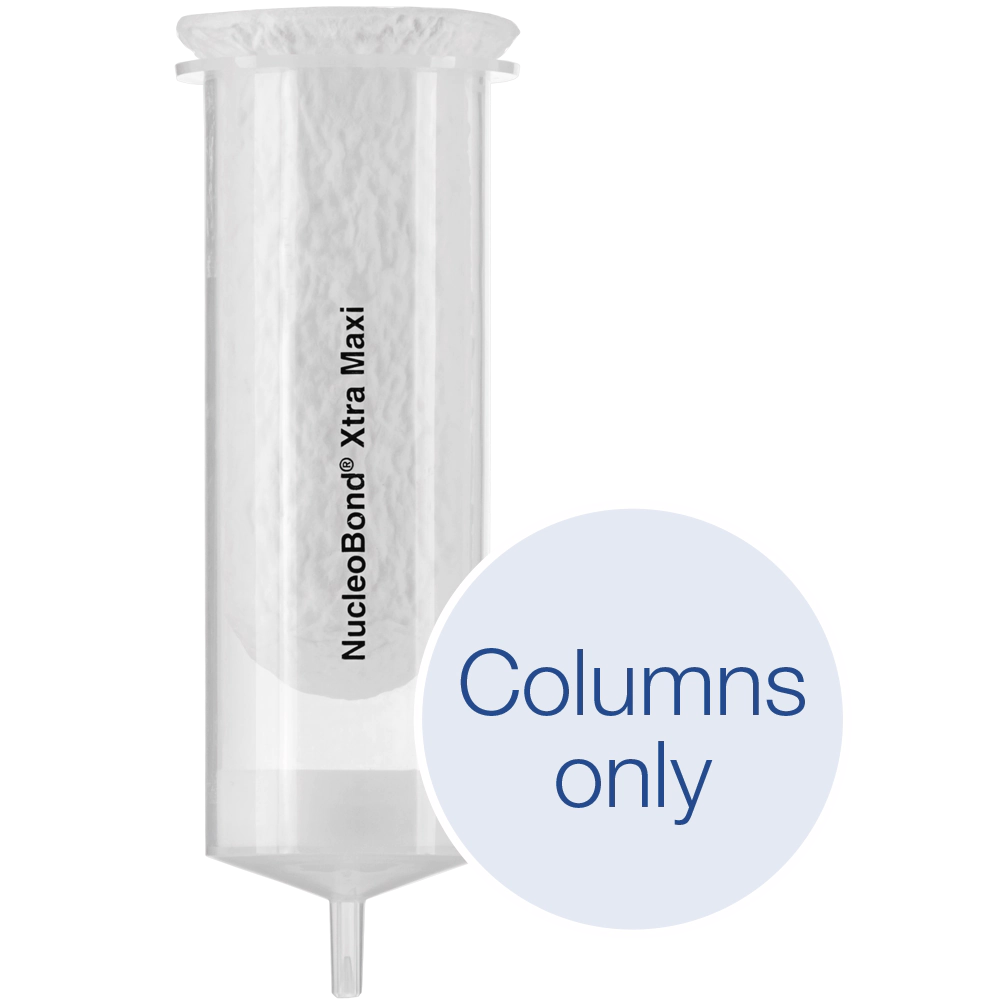 NucleoBond Xtra Maxi Columns for transfection-grade plasmid DNA
