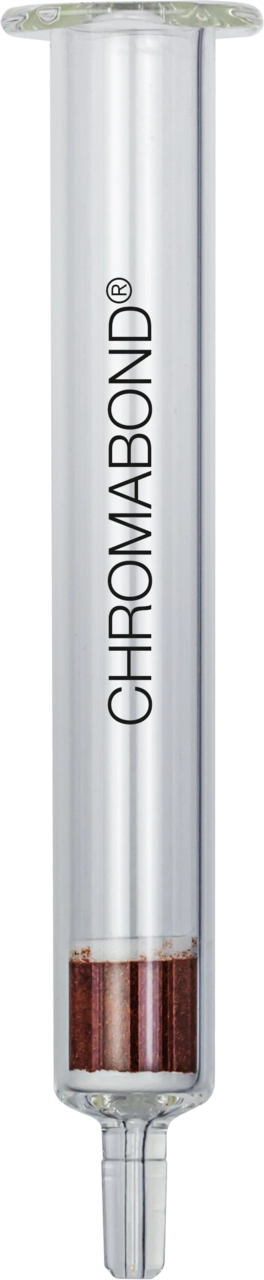 SPE glass column, CHROMABOND HR-P, 50–100 µm, 3 mL/200 mg