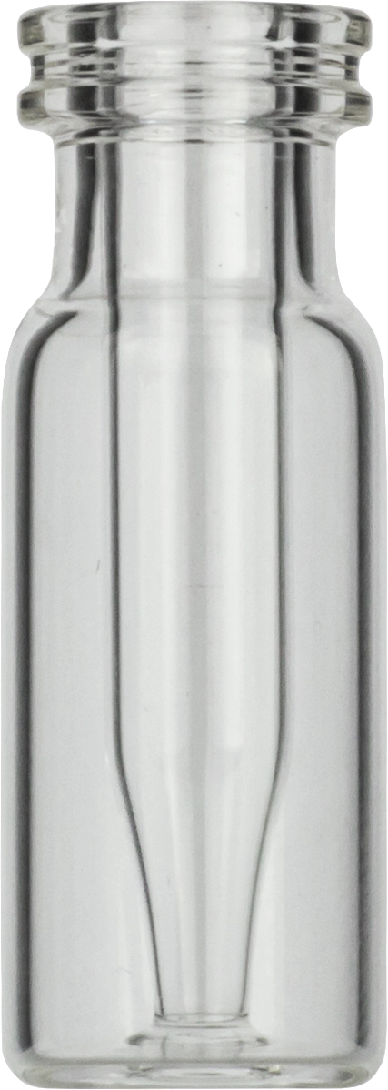 Snap ring/crimp neck vial, N 11, 11.6x32.0 mm, clear, with integr. 0.2 mL insert