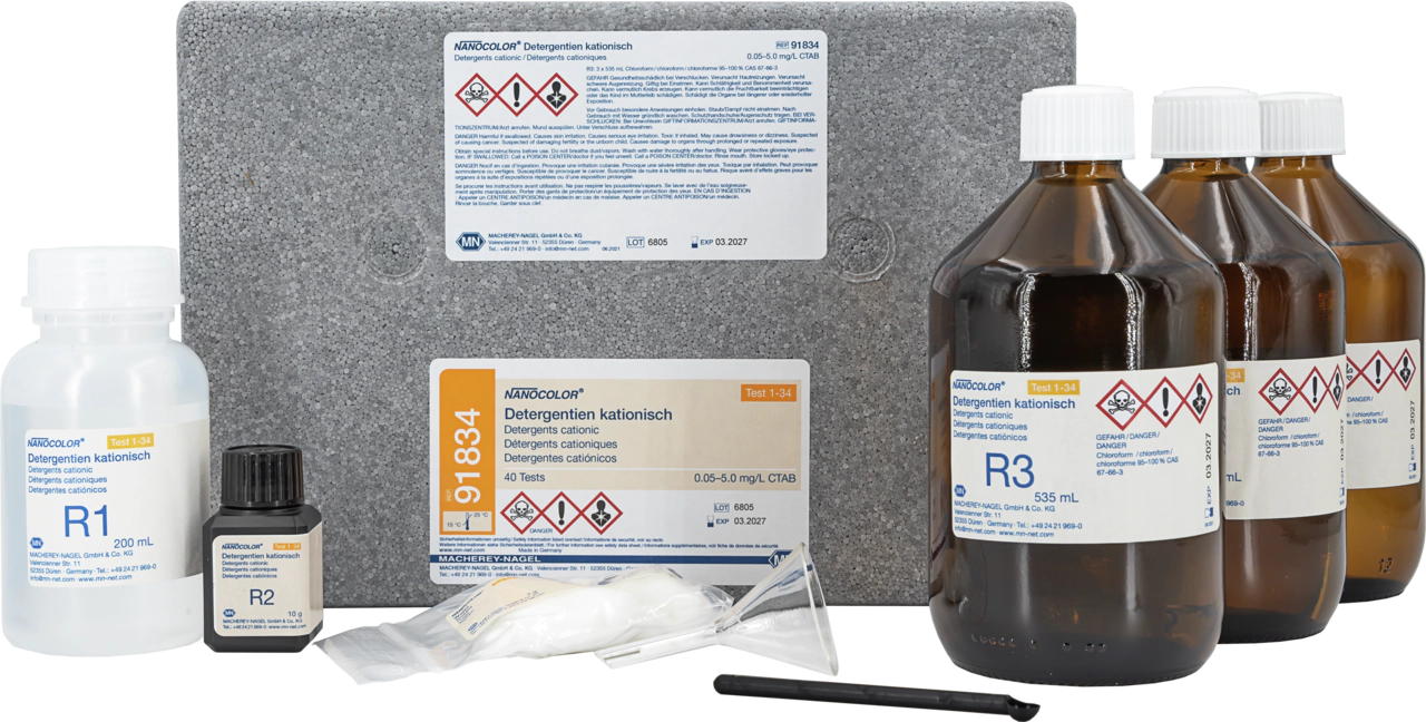 Standard test NANOCOLOR Detergents cationic