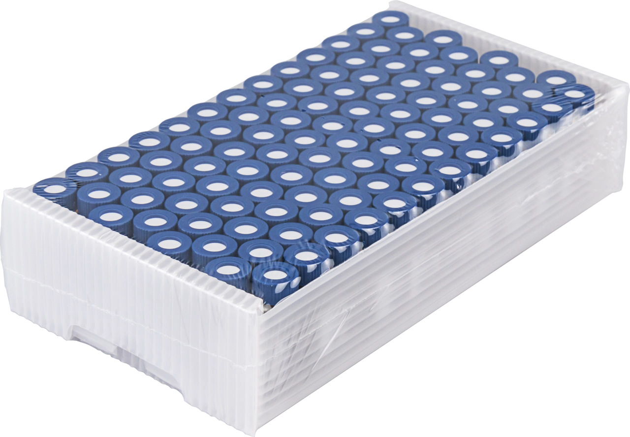Pre-sealed vial-closure combination screw N 9 (702284 + 702288.1)