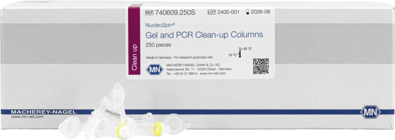 NucleoSpin Gel and PCR Clean-up Columns for gel extraction and PCR clean up