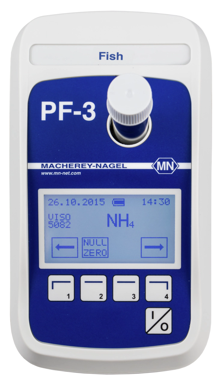 VISOCOLOR Reagent case with PF‑3 Fish, without reagents