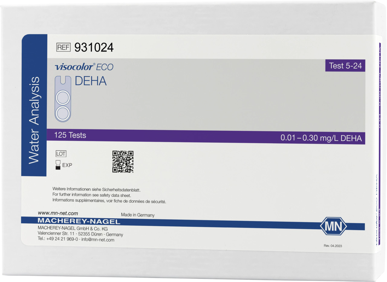 Colorimetric test kit VISOCOLOR ECO DEHA