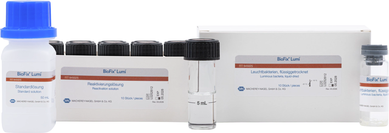 BioFix Lumi luminous bacteria, liquid-dried, 10 tubes for 100 tests