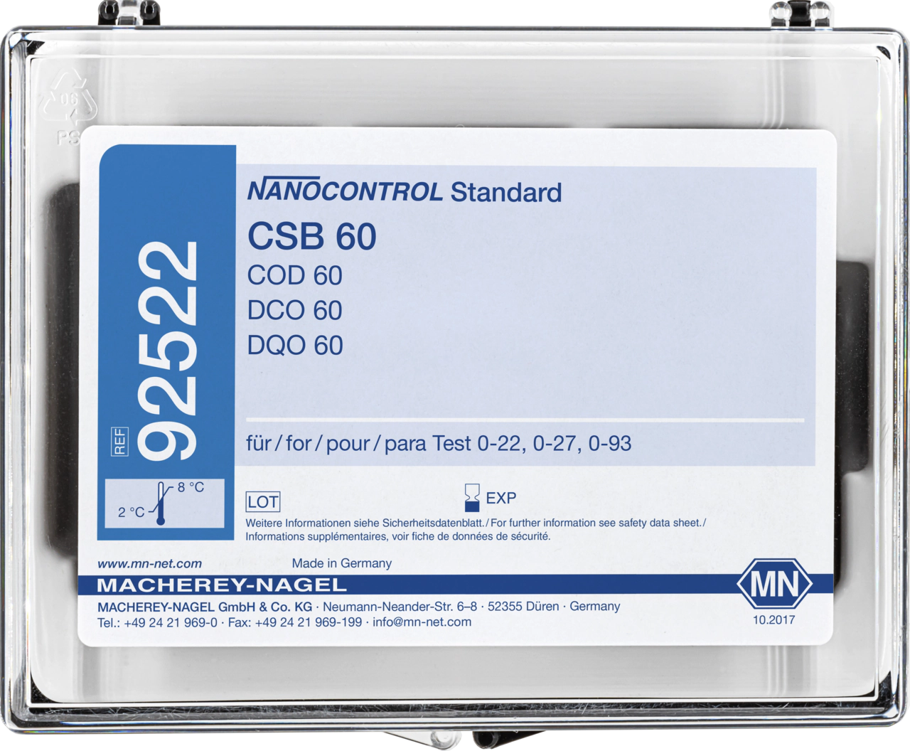 Standard solution NANOCONTROL COD 60