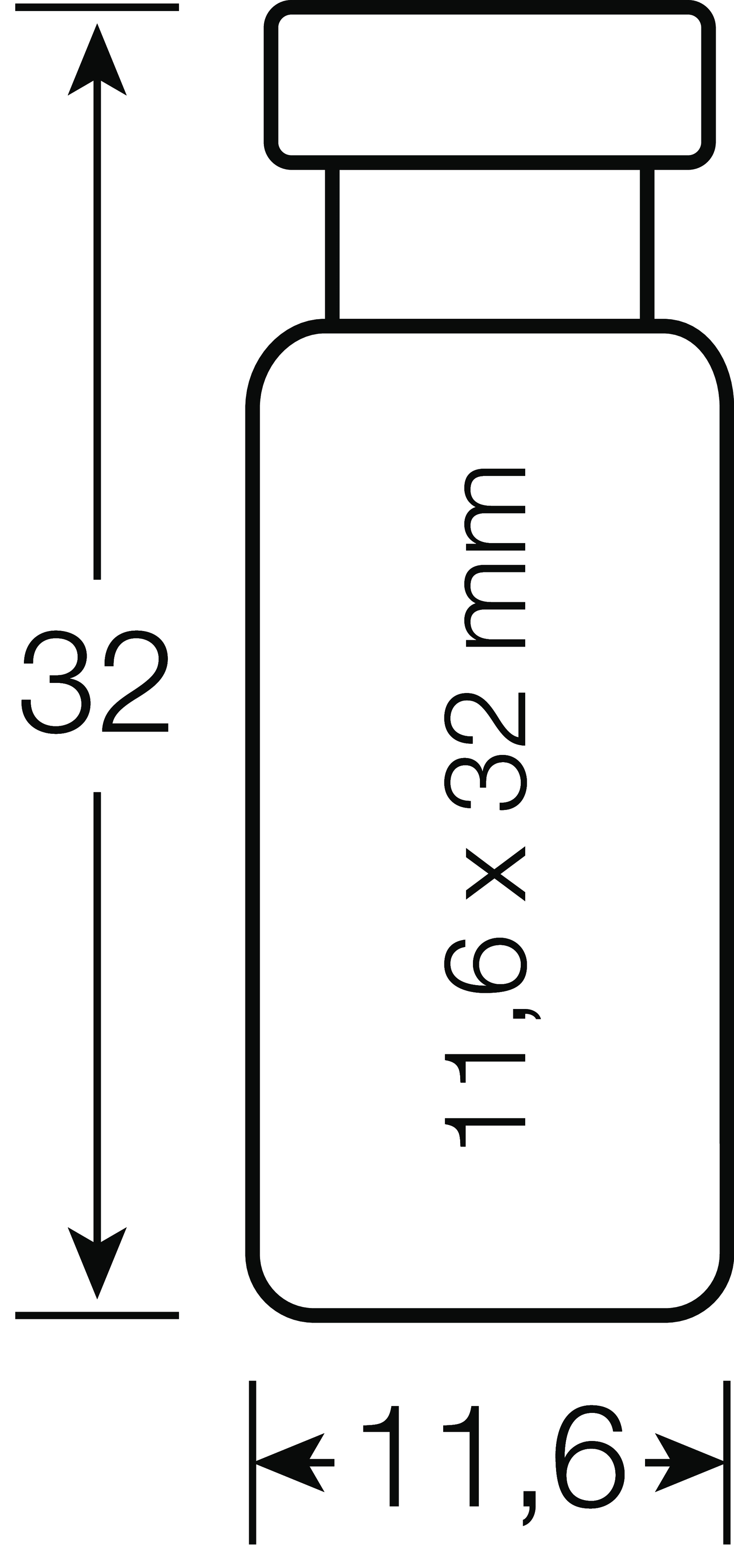Vial Kit crimp N 11 (70201HP + 70256)