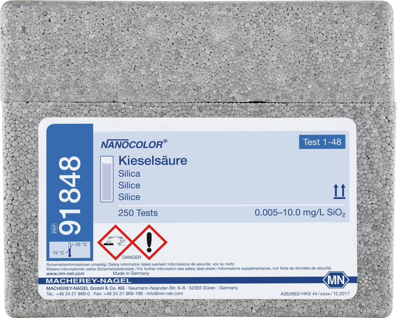 Standard test NANOCOLOR Silica