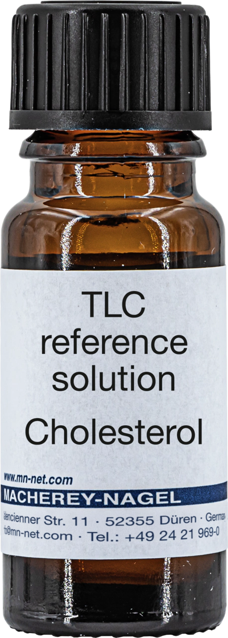 TLC reference solution, cholesterol