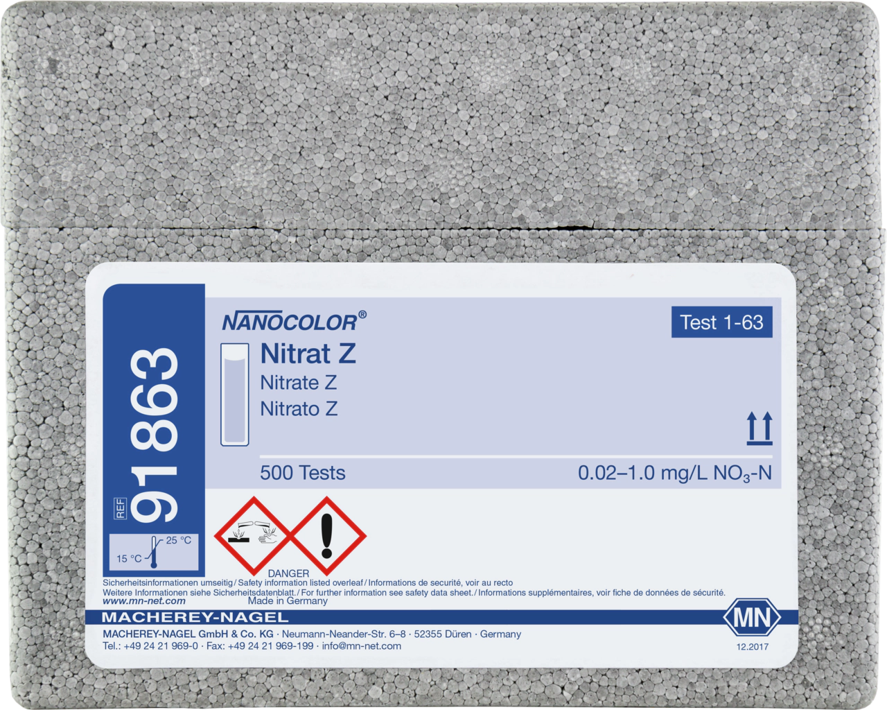 Standard test NANOCOLOR Nitrate Z