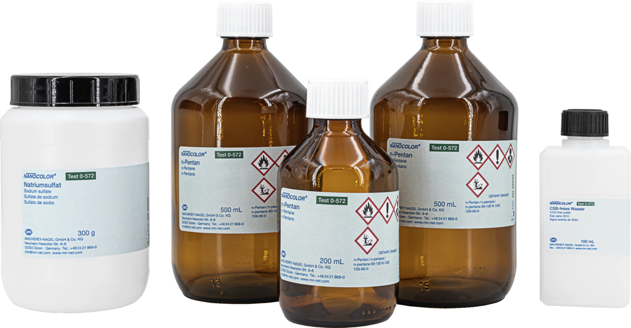 NANOCOLOR HC 300, Set for extraction from soil