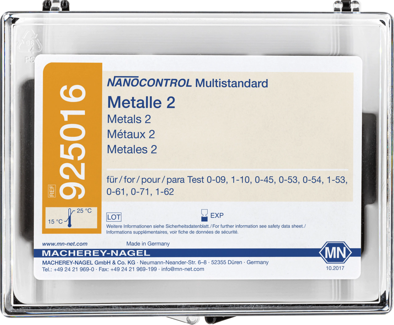 Standard solution NANOCONTROL Multistandard Metal 2
