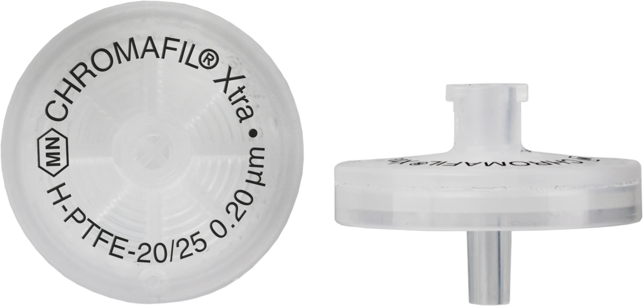 Syringe filter, labeled, CHROMAFIL Xtra H-PTFE, 0.2 µm