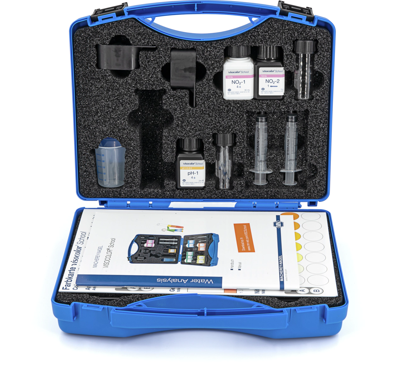 VISOCOLOR School reagent case