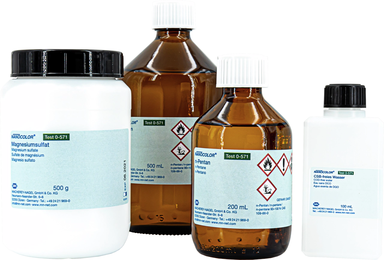 NANOCOLOR HC 300, Set for extraction from water
