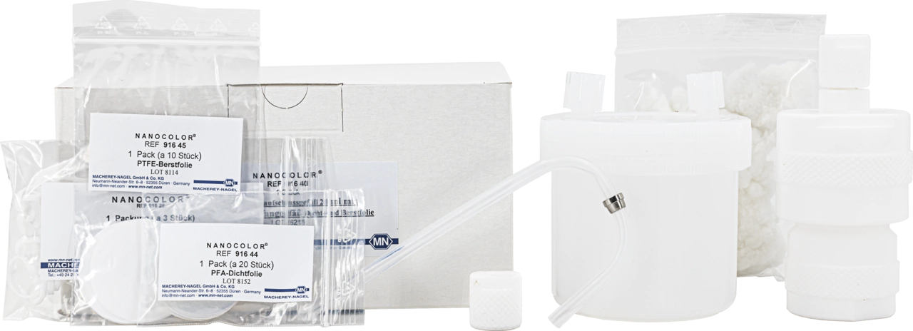 PTFE pressure vessel, 20 mL with safety expansion reservoir