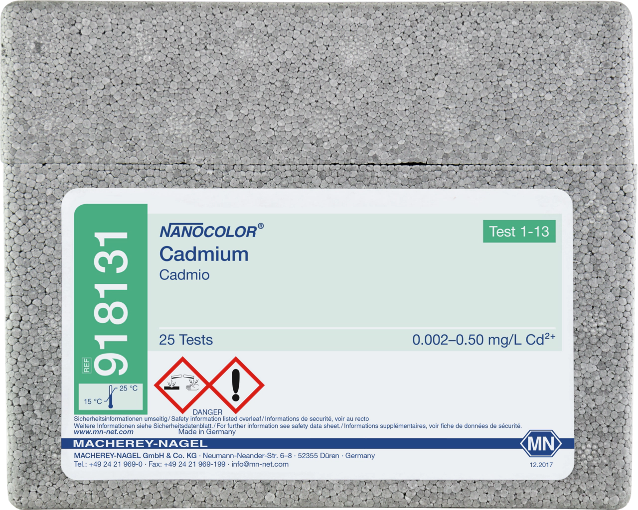 Standard test NANOCOLOR Cadmium