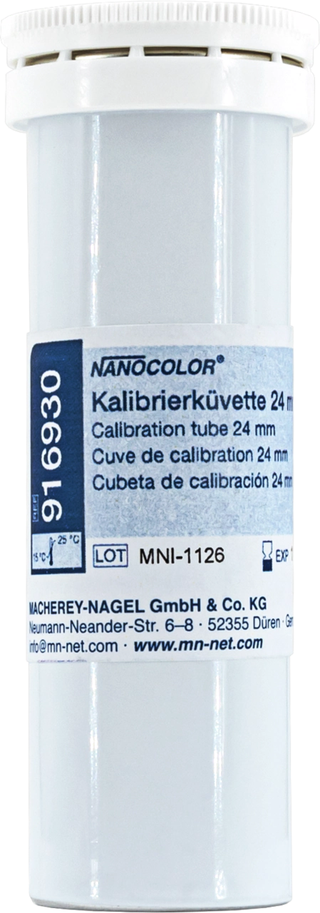 NANOCOLOR calibration cuvette 24 mm for Photometer NANOCOLOR Advance