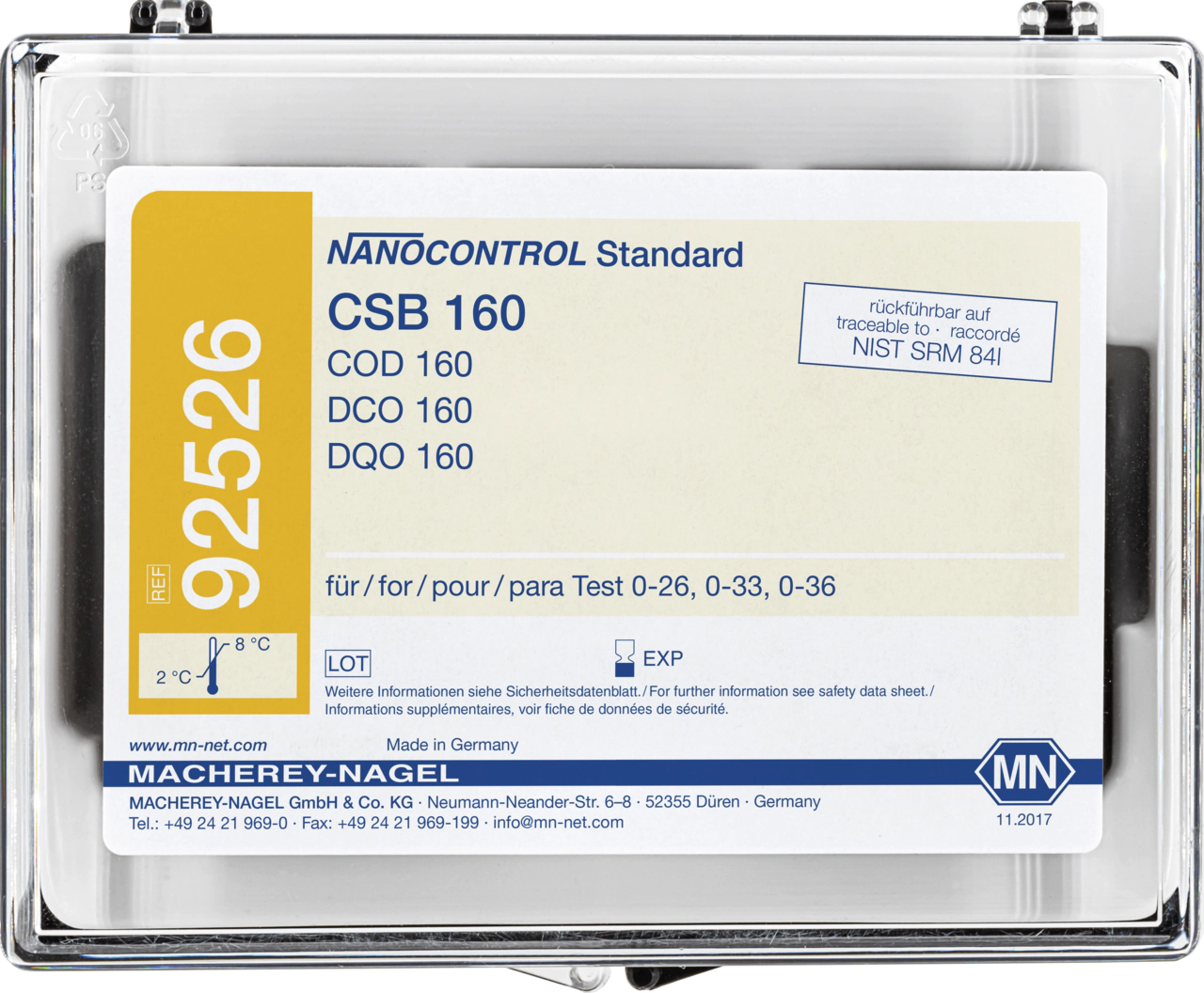 Standard solution NANOCONTROL COD 160