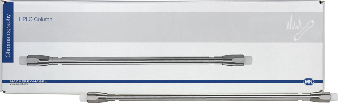 EC HPLC column (analytical), NUCLEOSIL 100-5 C18, 5 µm, 250x4.6 mm