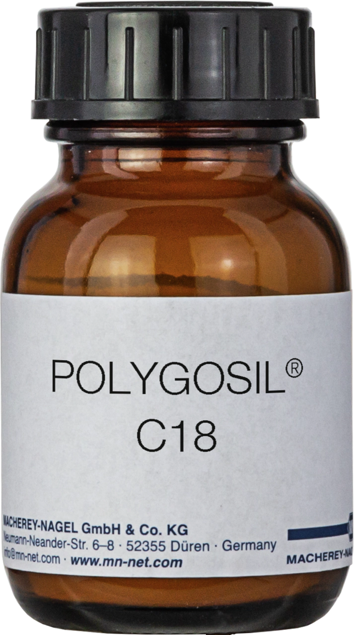 LC, packing material (adsorbent, bulk), Silica gel, POLYGOSIL 300-7 C18