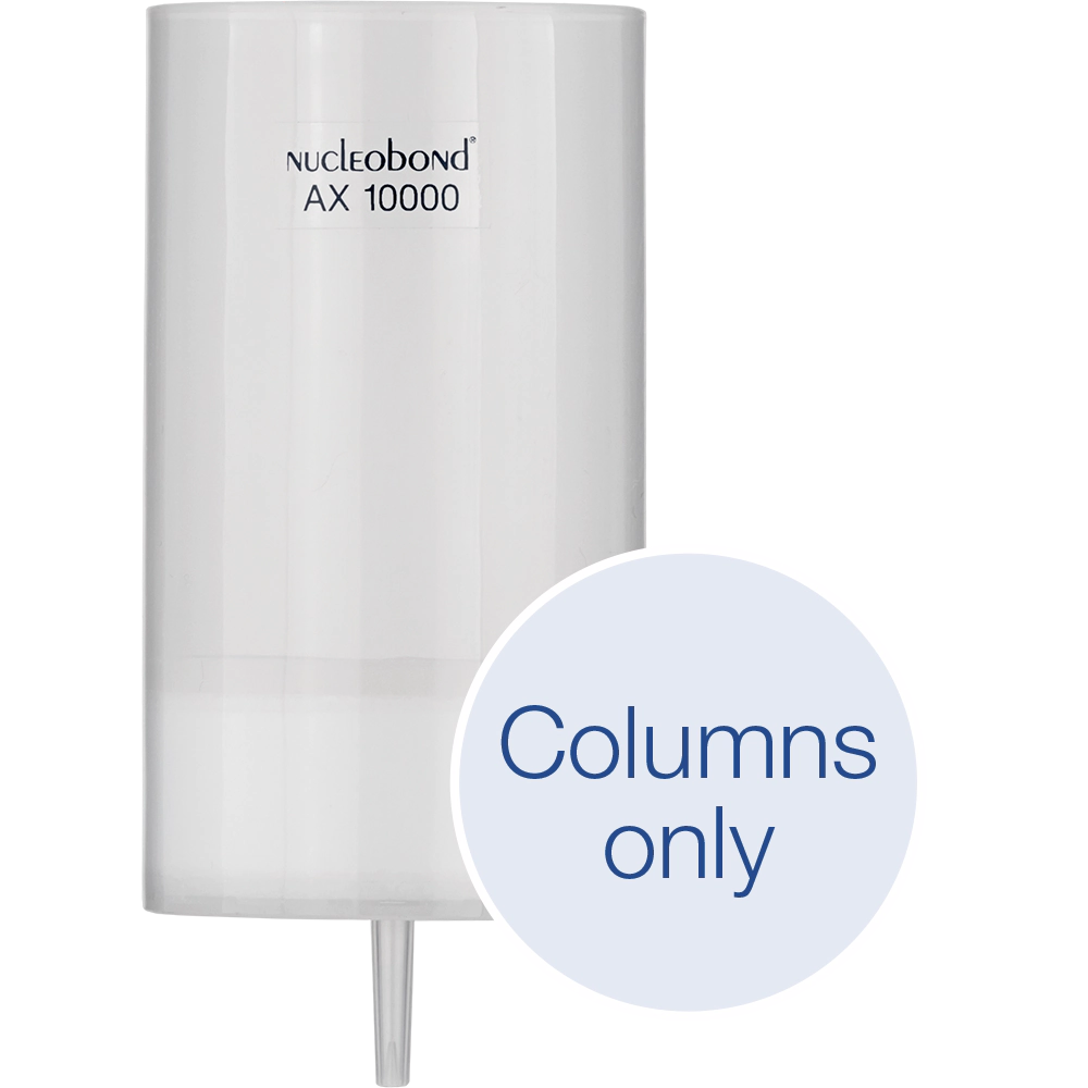 NucleoBond AX 10000, Giga columns for transfection-grade plasmid DNA