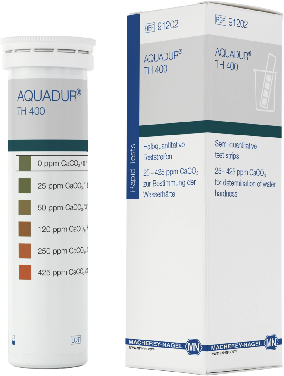 AQUADUR TH 400 for total water hardness, box