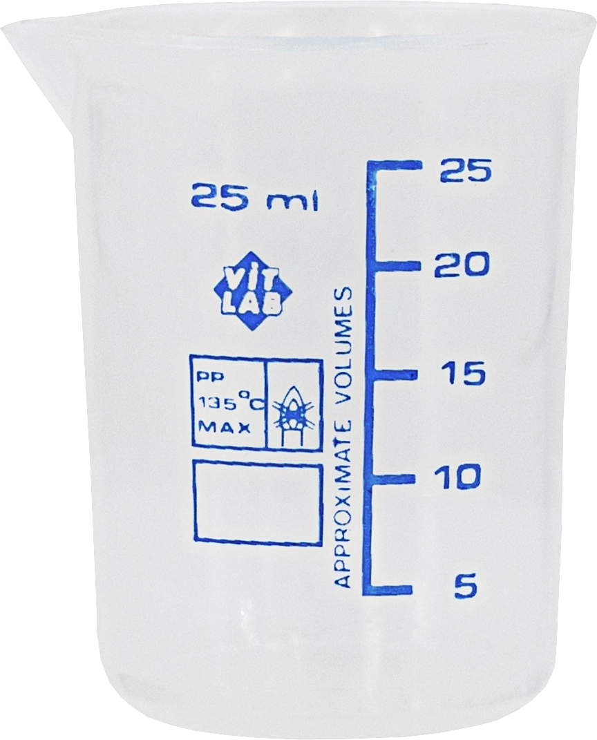 Sample beaker 25 mL