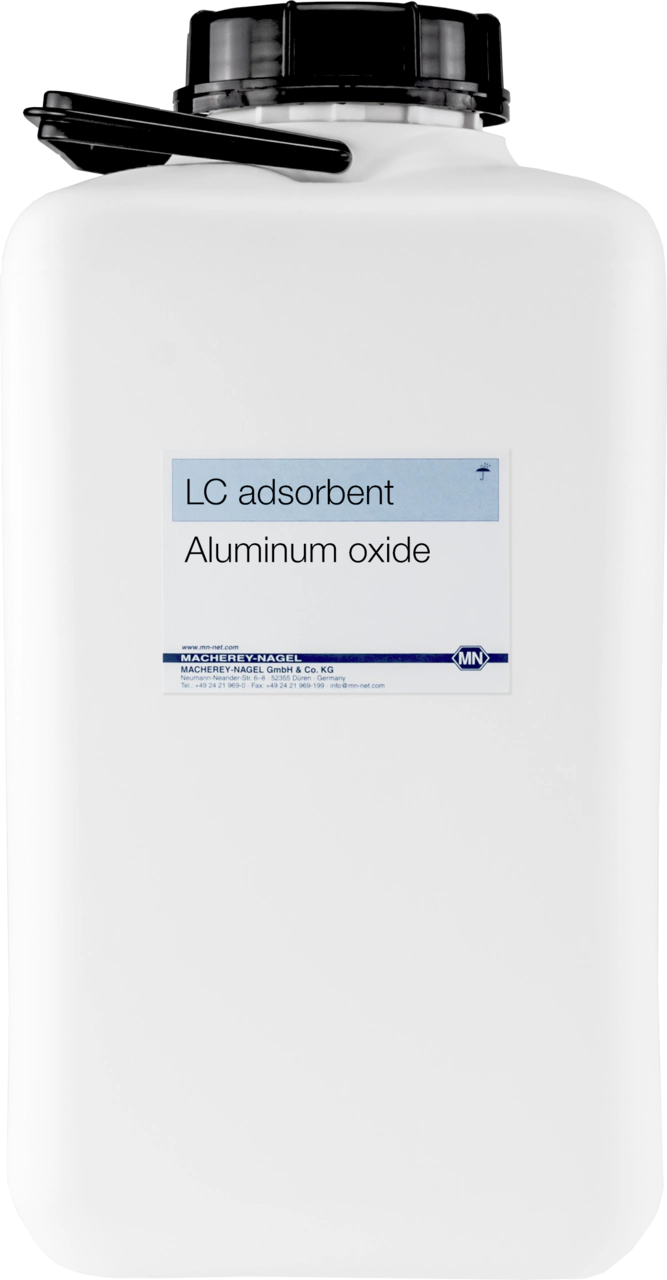 LC, packing material (adsorbent, bulk), Aluminum oxide, neutral, Alox N