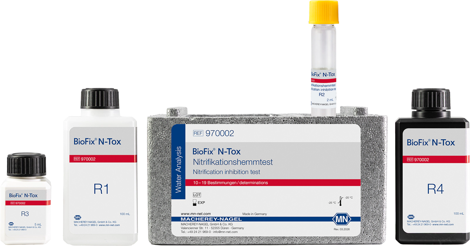 Nitrification inhibition test BioFix N‑Tox