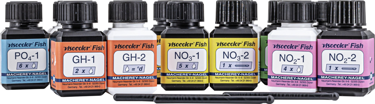 VISOCOLOR Fish reagent case, refill pack