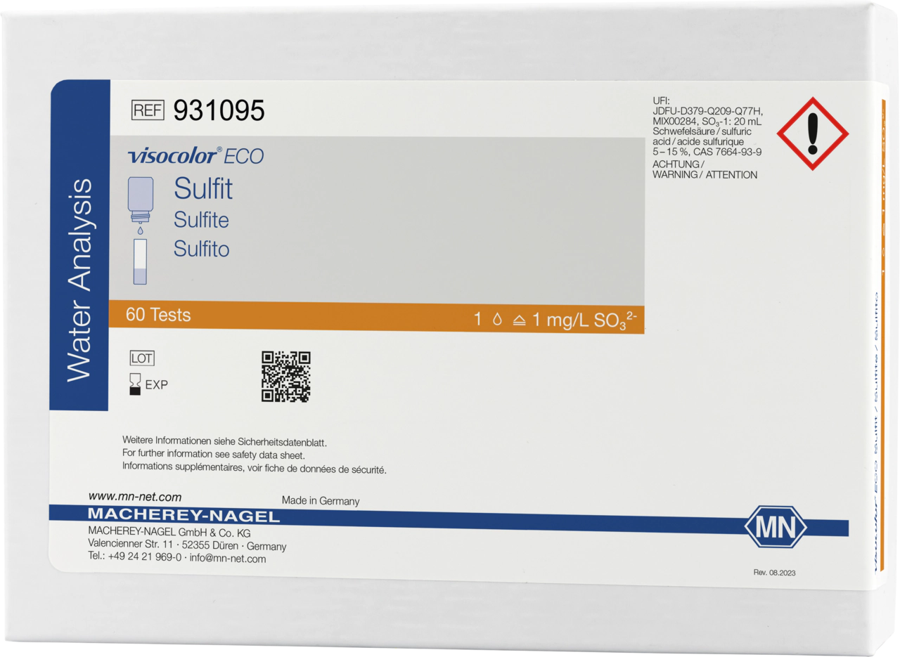 Titrimetric test kit VISOCOLOR ECO Sulfite