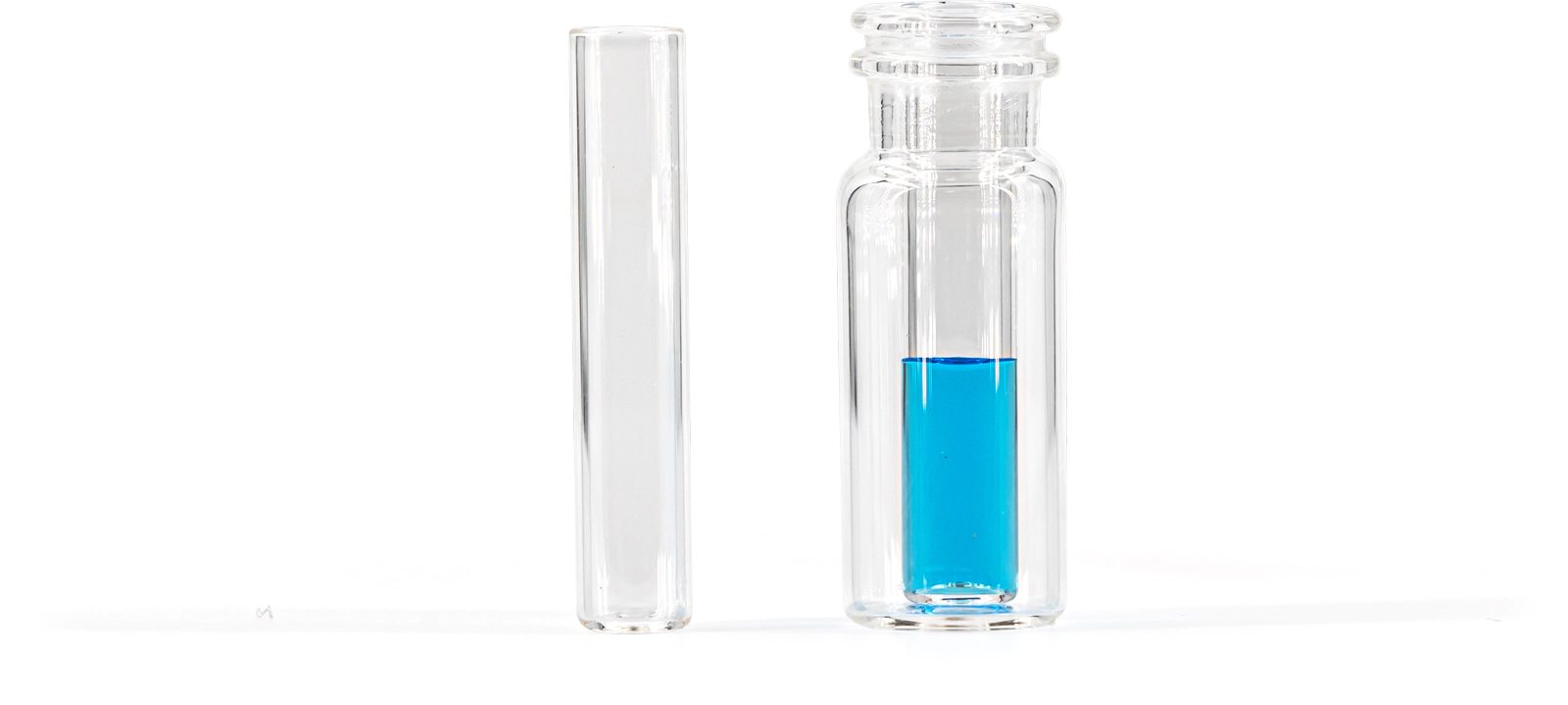 Micro-insert, N 9|N 10|N 11, 6.0x31.0 mm, 0.3 mL, flat bottom, clear