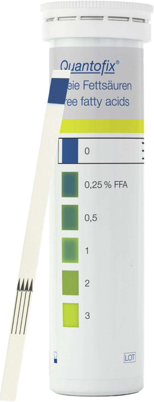 Semi-quantitative test strips QUANTOFIX Free fatty acids