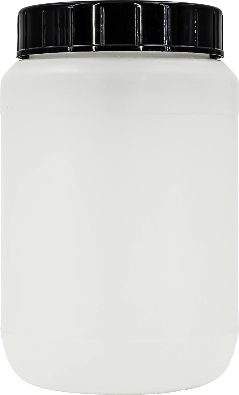 Wide neck bottle for VISOCOLOR reagent case for soil analysis