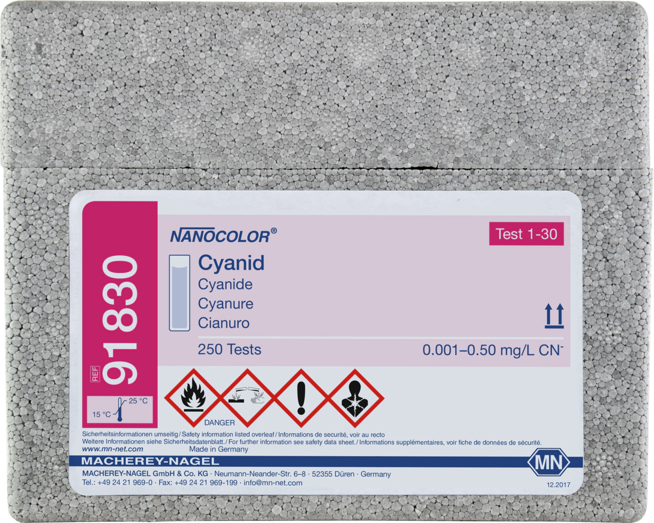 Standard test NANOCOLOR Cyanide