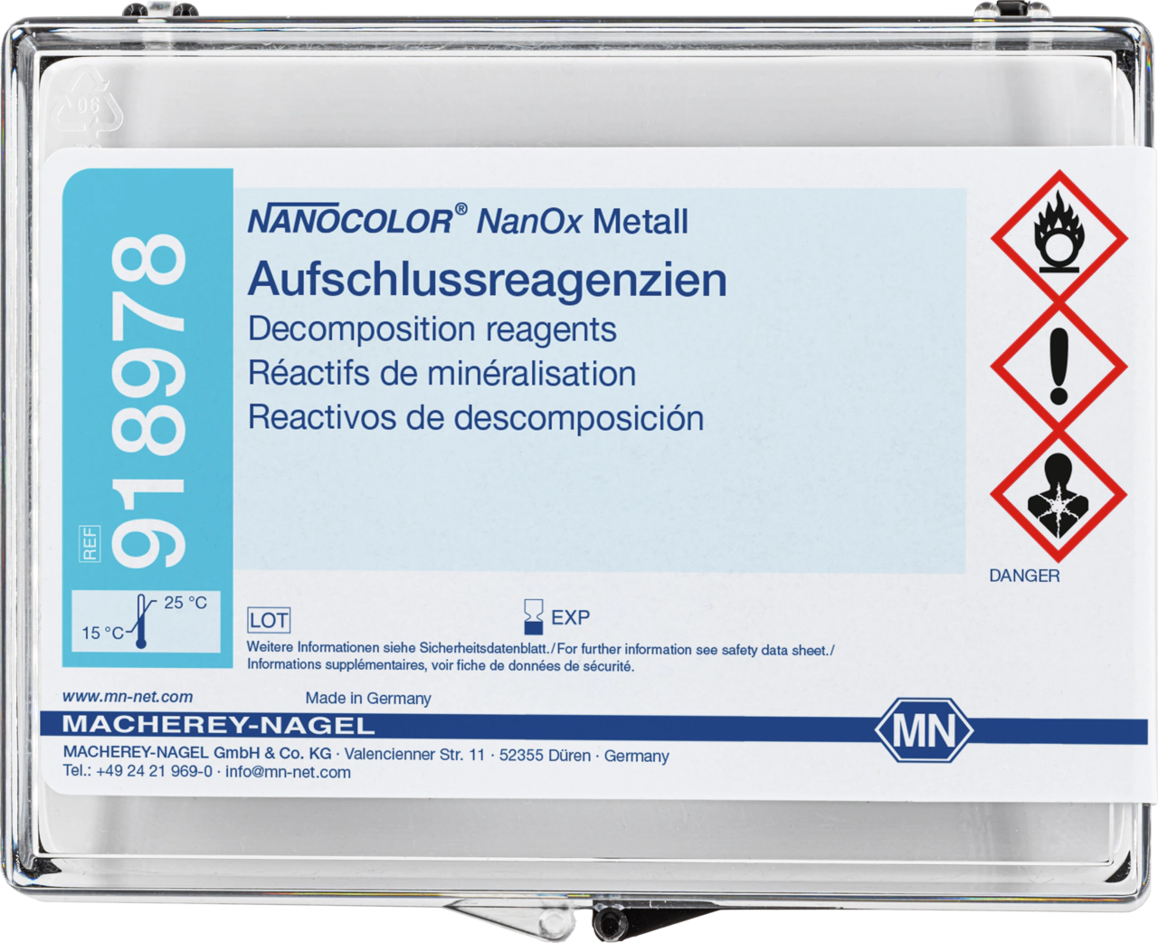 NANOCOLOR NanOx Metal