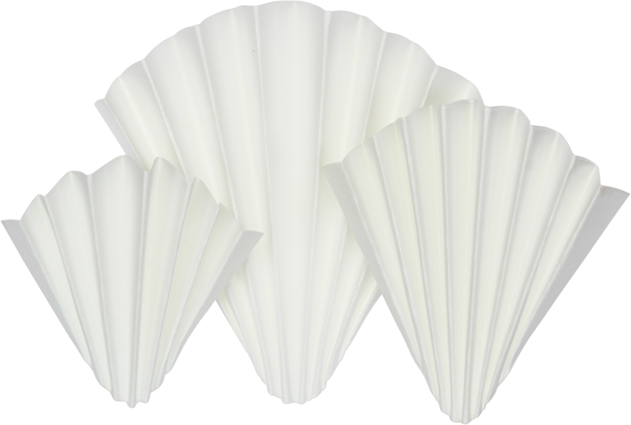Folded filter papers, MN 615, Qualitative, Medium, (22 s), Smooth