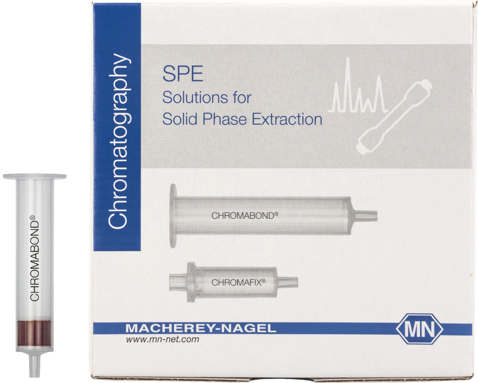 SPE column, CHROMABOND HR-P, 50–100 µm, 6 mL/500 mg