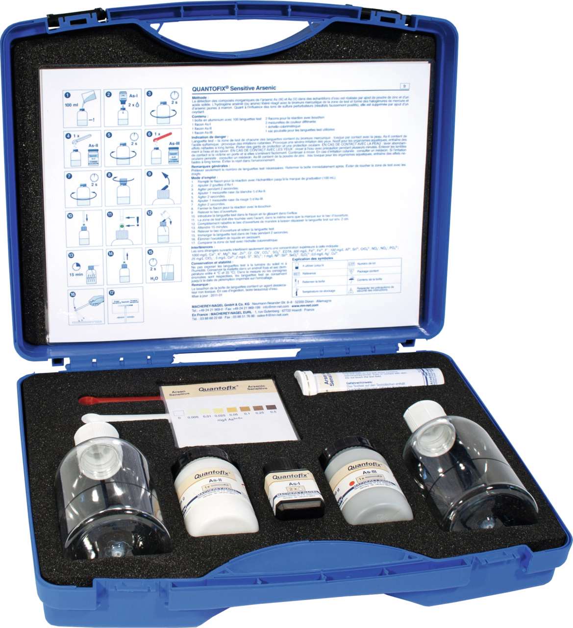 Semi-quantitative test strips QUANTOFIX Arsenic Sensitive