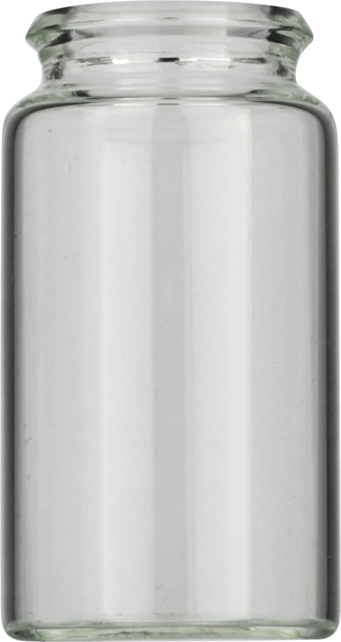 Snap cap vial, N 22, 26.0x48.0 mm, 15.0 mL, flat bottom, clear