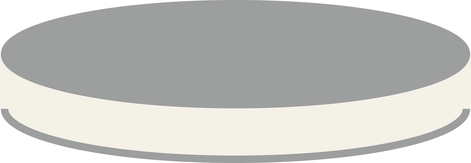 Crimp closure, N 11, alu., center hole, PTFE gray/Butyl beige/PTFE gray, 1.3 mm