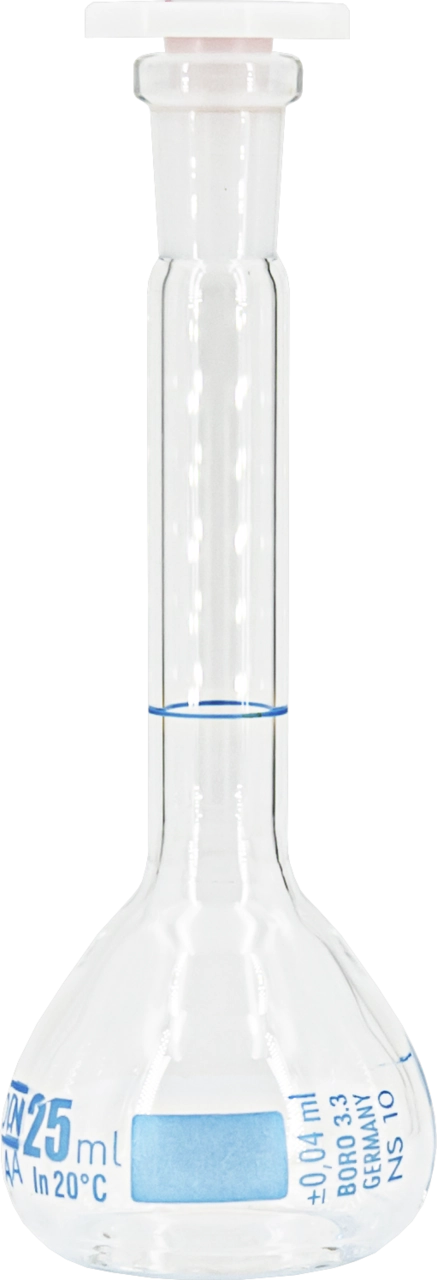 Volumetric flask, 25 mL