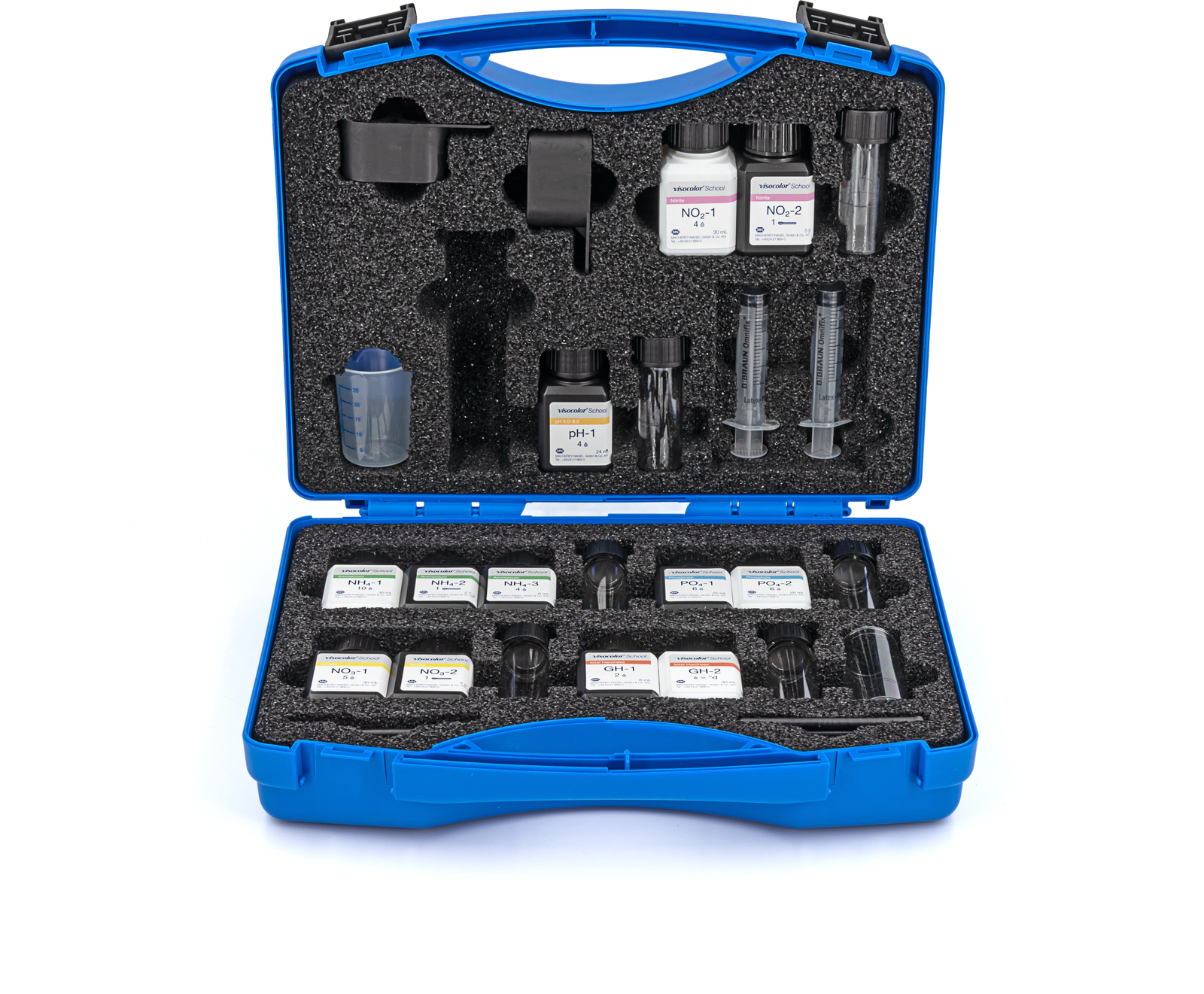 VISOCOLOR School reagent case
