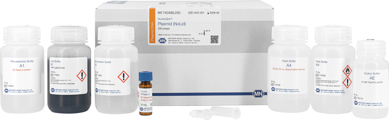 NucleoSpin Plasmid (NoLid), Mini kit for plasmid DNA purification