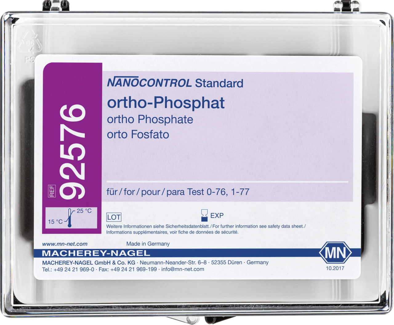 Standard solution NANOCONTROL ortho-Phosphate