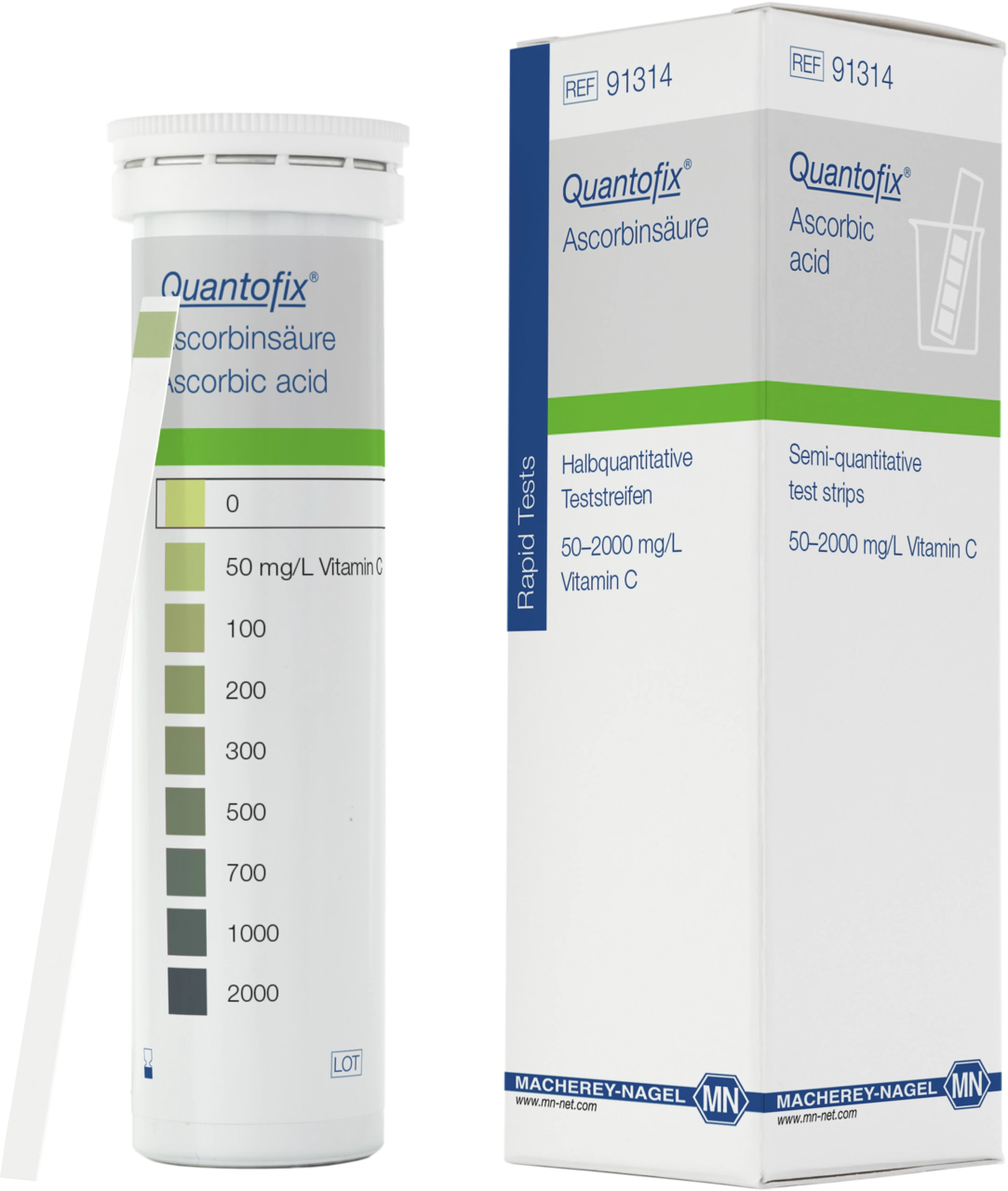 Semi-quantitative test strips QUANTOFIX Ascorbic Acid