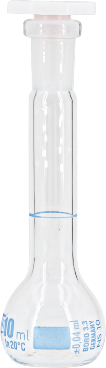 Volumetric flask, 10 mL