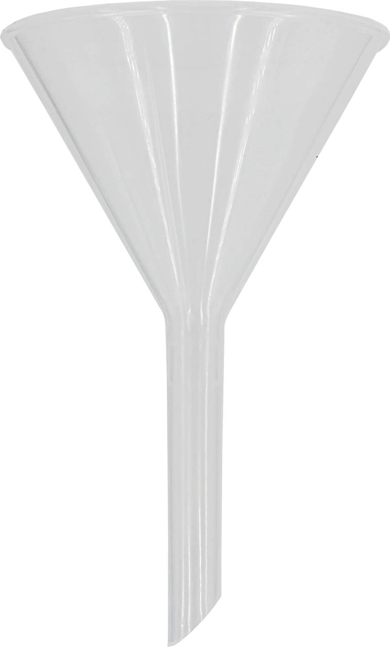Funnel for VISOCOLOR reagent case for soil analysis