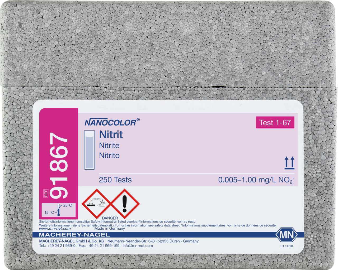 Standard test NANOCOLOR Nitrite